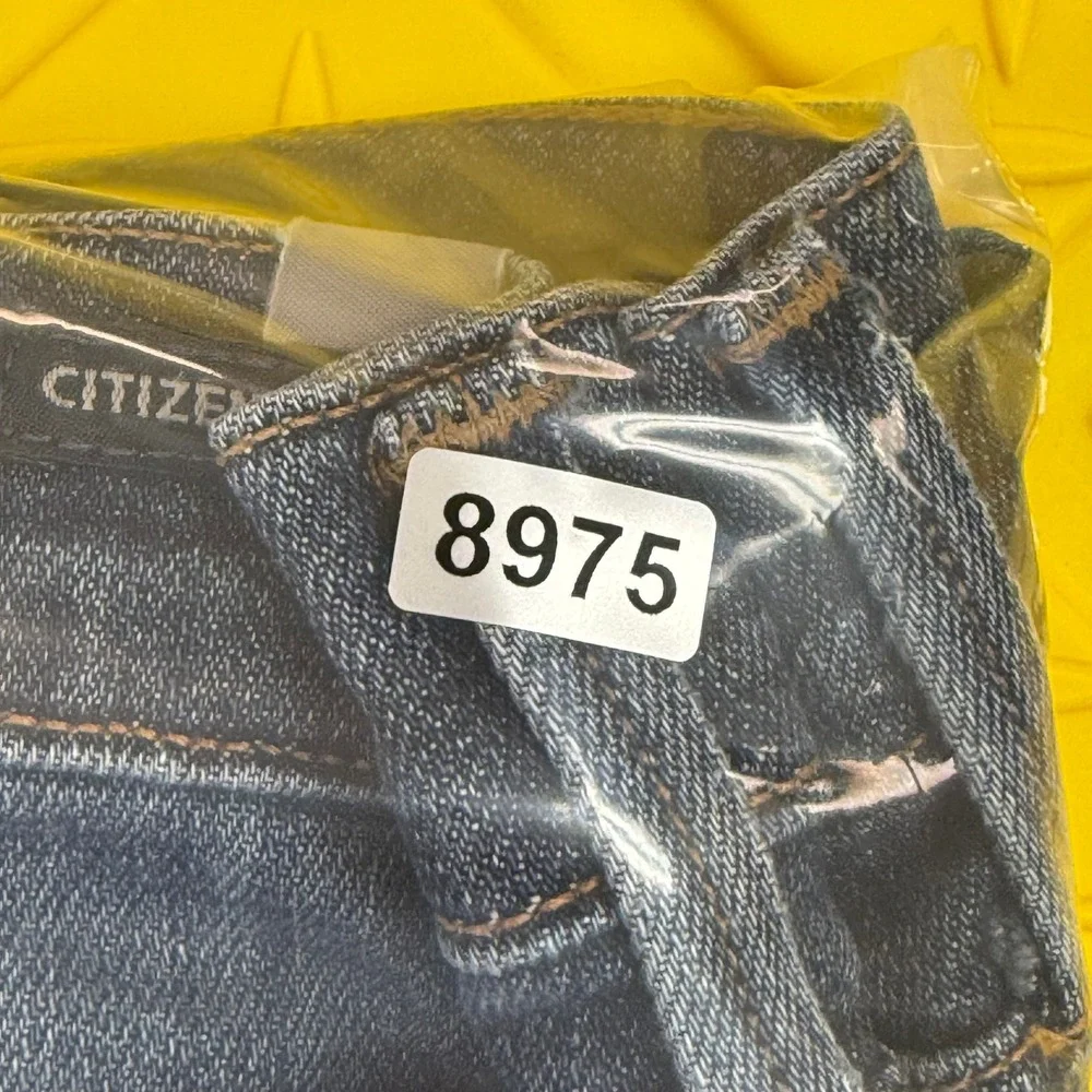 Citizens of Humanity Emerson Slim Boyfriend Jeans Medium Wash Blue Denim 36